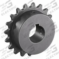 TSUBAKI Single Strand Sprocket: 35, For 3/8 in Chain Pitch, 3/4 in Bore Dia, 19 Teeth, Steel (MPN 35B19F-3/4). Key specifications — Brand: TSUBAKI.