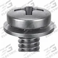 SEMS Screw: Internal Tooth, M2.5x0.45 Thread Size, 12 mm Lg, Stainless Steel, Passivated, Pan, 10 PK (MPN 1-MPI-2.5-12). Key specifications — Drive Size: #1.