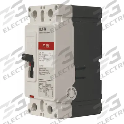 EATON Molded Case Circuit Breaker: 60 A Amps, 65kA at 240/277V AC, Fixed, AB - FD-Frame Eaton Molded Case Circuit Breakers