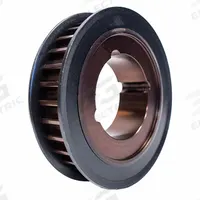 APPROVED VENDOR Timing Belt Pulley: Modified Curvilinear, Bushed, For GT Timing Belt Section (MPN 67-14MX20-3525). Key specifications — Brand: APPROVED VENDOR; Finish: Black Oxide; For Belt Series: Polychain® GT® Carbon™; For Bushing Size: 3525.