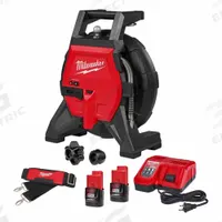 MILWAUKEE Inspection Camera Kit: M12™, 65 ft Lg., 3 in Max. Pipe Dia., 1 in Min. Pipe Dia., Fixed (MPN 3318-22A). Key specifications — attr554899: Not Included; attr533196: USB; attr533197: M12™; attr553412: Not Included; attr529323: 3971-20; attr529330: No Display; attr529308: 3318-22A.