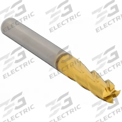 YG-1 Square End Mill: Carbide, TiN Coated, 4 Flute, 11/64" Mill Dia, 5/8" LOC - General Purpose Carbide Square End Mills