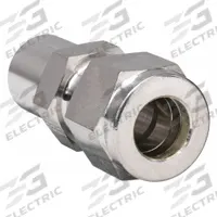 PARKER Compression Fitting Adapter: 1/2 in OD x 3/4 in OD Fitting Size, Compression x Butt Weld (MPN 8-3/4 ZHLW2-SS). Key specifications — Series: A-LOK; Compatible Fitting Brands: Parker A-LOK; Brand: PARKER.