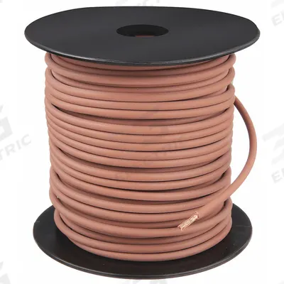 GROTE Primary Automotive Wire: GPT, 100 ft, 1 Conductor, 12 AWG, Brown - PVC-Insulated General Purpose Primary Wires