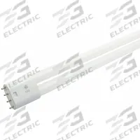 GE LAMPS LED Bulb Plug In: Type B, 4-Pin (2G11), HLBX, LED, 3000K/3500K/4000K/5000K, 17 W Watt (MPN LED17B2G11/8SC). Key specifications — Brand: GE LAMPS; Bulb Designation: LED17B2G11/850; Dimmable: No; Color Temperature: 5000K.