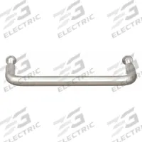 SUGATSUNE Pull Handle: Threaded Holes, Stainless Steel, Silver, #8-32 Screw Size, 0.32 in (MPN SWP-635/S). Key specifications — Brand: SUGATSUNE; Projection Type: Non-Recessed; Material: Stainless Steel; Finish: Satin; Color: Silver; Folding Type: Fixed; Mounting Type: Threaded Holes; Screw Size: #8-32.
