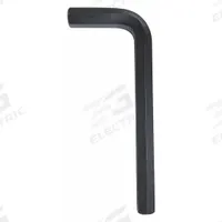 WESTWARD Hex Key: 0 Ball Ends, 10 mm Tip Size, Metric, Short, Alloy Steel, Black Oxide, L, 2 Tips (MPN 54TU72). Key specifications — attr1205521: WESTWARD; attr1205526: Black Oxide.