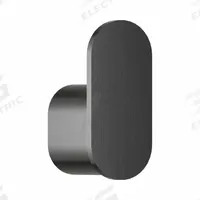BRADLEY Robe Hook: 2 3/4 in x 1 1/4 in x 1 3/4 in, Stainless Steel, Brushed, 50 lb Wt Capacity (MPN 9B1-110000-BB). Key specifications — Brand: BRADLEY; Material: Stainless Steel.