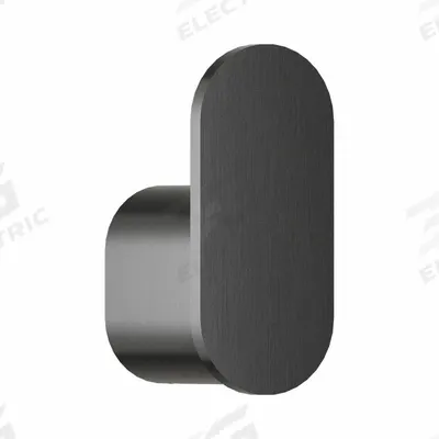 BRADLEY Robe Hook: 2 3/4 in x 1 1/4 in x 1 3/4 in, Stainless Steel, Brushed - Bathroom Hooks