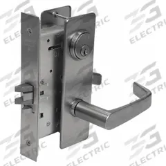 CORBIN RUSSWIN Door Lockset: Classroom Lever Locksets, Chrome, ADA Compliant (MPN ML2055 NSM 626). Key specifications — Ligature Resistance: Not Ligature-Resistant; Brand: CORBIN RUSSWIN; Lockset Function ANSI Code: F05; Visual Indicator Message: No Message; Lockset Style: NSM Lever; ADA Compliant: Yes; Finish: Satin Chromium-Plated : Steel.