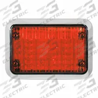 CODE 3 Stop/Tail/Turn/Reverse Light: Emergency Vehicle Perimeter Light, Red, 6 W Watt, Red, LED (MPN 65STBZR). Key specifications — Brand: CODE 3; Lens Color: Red; Number of Flash Patterns: 20; Installation Type: Permanent; Operating Voltage: 12/24V DC.