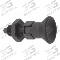 KIPP Indexing Plunger: Locking, Steel, M6x0.75 Thread, 4.5 N to 10 N Nose Force (MPN K0338.4903). Key specifications