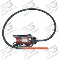 VIBCO Electric Vibrator: 1 1/2 hp, 2 ft Shaft Lg, 1 1/4 in Head Dia, 7 in Radius of Vibration, Steel (MPN JVS2-1-1/4). Key specifications — attr125549: VIBCO; attr125578: 115V AC.