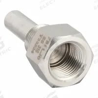 WINTERS Threaded Thermowell: Stainless Steel, For 2 1/2 in Stem Lg, 1 3/8 in Insertion Lg (MPN TBR2550-2). Key specifications — attr1275131: 1,200°F/649°C; attr1275136: WINTERS; attr1275129: 7,000 psi at 70°F.