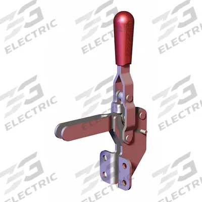 DE-STA-CO Toggle Clamp: Std Vertical Handle, Vertical Base Mounting - Standard Toggle Clamps