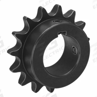 TSUBAKI Single Strand Sprocket: 60, For 3/4 in Chain Pitch, 1 3/4 in Bore Dia, 15 Teeth - Size 60 Fixed-Bore Roller Chain Sprockets