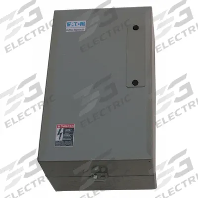 EATON Definite Purpose Contactor: 3 Poles, 208-240V AC, 60 A - Enclosed Non-Reversing Definite Purpose Contactors