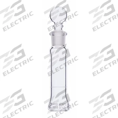 GLOBE SCIENTIFIC Volumetric Flask: 2 mL, Colorless, A, 0.02 mL, Includes Closure - Glass Volumetric Flasks