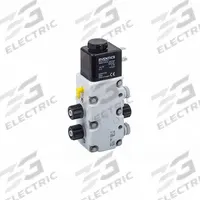 AVENTICS Solenoid Air Control Valve: Series 740-CP, Single Solenoid, 24V DC, Five-Way / Two-Position (MPN R432015593). Key specifications — attr1077765: R432015593; attr1077795: Internal Pilot; attr1077808: Non-Locking; attr1077815: Solenoid Air Control Valve; attr1077817: Spring Return; attr1077796: Normally Open/Normally Closed.