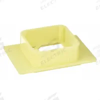APPROVED VENDOR Tissue Embedding Ring: Yellow, ABS, 1 5/8 in Overall Lg, 1 1/8 in Overall Wd (MPN 21RK85). Key specifications — attr1372359: Yellow; attr1372362: ABS; attr1372348: APPROVED VENDOR; attr1372349: Tissue Embedding Ring.