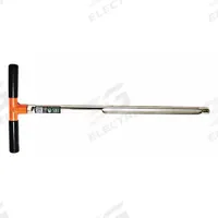 AMS Soil Recovery Probe: Regular, Nickel Plated 4130 Alloy Steel, Threaded, 5/8 in Connection Size (MPN 401.02). Key specifications — Brand: AMS; Product Type: Soil Recovery Probe; Probe Type: Regular; Connection Type: Threaded; Material: Nickel Plated 4130 Alloy Steel; Includes: Probe Body.