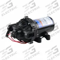 EVERFLO Electric Sprayer Pump: Electric, EF3000-QA-BOX, Demand Pressure Switch, Polypropylene, Viton. Key specifications — Housing Material: Polypropylene; Brand: EVERFLO.