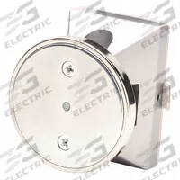 Magnetic Door Holder: Floor/Wall - Mounted, Aluminum (MPN SEM7840-825 AL). Key specifications — Brand: LCN; Color: Gray.