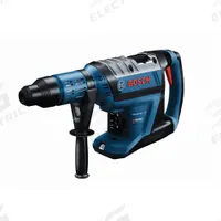 BOSCH Cordless Rotary Hammer: D-Handle, SDS-Max, 1 7/8 in max, (1) Bare Tool, 9.3 ft-lb, 2,760 bpm (MPN GBH18V-45CK). Key specifications — attr113796: BOSCH; attr113808: 0 bpm to 2,760 bpm; attr113803: Yes; attr113838: Hammer and Rotate; attr113809: Yes; attr113815: (1) Bare Tool.