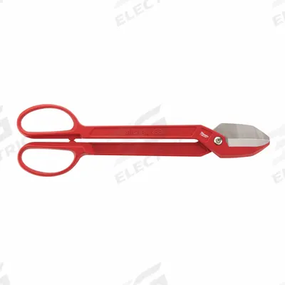MILWAUKEE Tinners Snip: Left/Right/Straight, 16 in Overall Lg, 2 3/4 in Cutting Lg - Tinner Snips