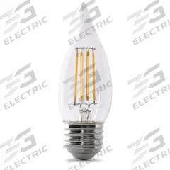 FEIT ELECTRIC Compact LED Bulb: Medium Screw (E26), LED, (BA) Bullet Angled, BA10, 5.5 W Watt, 5000K (MPN BPEFC60950CAFIL/2/RP). Key specifications — attr233510: BA10; attr233525: 120V AC; attr233549: Clear; attr518949: 5000K; attr239859: FEIT ELECTRIC.