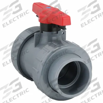 SPEARS Manual Two-Way Ball Valve: 3 in, CPVC, Straight, Socket x Socket - CPVC Ball Valves
