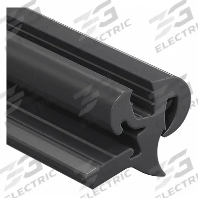TRIM LOK Locking Gasket: One-Piece Self-Locking Locking, 100 ft Overall Lg - Rubber Locking Gaskets