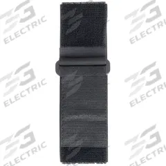 FASTENATION Hook-and-Loop Cinch Strap: 12 in Lg, 3.00 in, 1 in Wd, Polyester, Black, 10 PK (MPN 1X12KPVST). Key specifications — Brand: FASTENATION; Max. Bundle Dia.: 3.00 in; Material: Polyester; Color: Black.