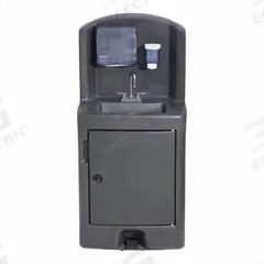 CROWN VERITY Portable Hand Sink: Water Heater Not Included, Single Foot Pedal, 0.9 gpm Flow Rate (MPN CV-PHS-5C). Key specifications — Brand: CROWN VERITY.