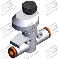 SMC Speed Controller: In-Line Fitting, Screw, 1/8 in Valve Body Size, 5/32 in Push to Connect Tube (MPN AS2002FS-03). Key specifications — attr947203: Brass/PBT; attr947205: SMC; attr947223: 5/32 in Push to Connect Tube.