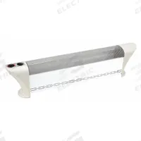 DAYTON Electric Baseboard Heater: 1500W, Overheat Protection, 5118 BtuH Heating Capacity, Gray/White (MPN 1VNX4). Key specifications — Wattage Output: 1500W; Housing Color: White; Heating Capacity: 5118 BtuH; Voltage - Plug Type: 120V AC, 1-15P; Overall Dimensions - L x H x D: 38-7/8 in x 9-1/16 in x 5-1/16 in; Safety Tip-Over Switch Included: No; Brand: DAYTON.
