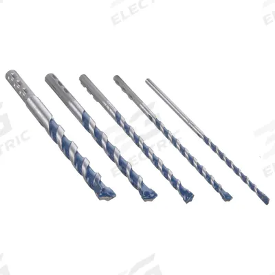 BOSCH Hex Shank Drill Bit Set: 1/4 in_3/8 in_3/16 in_5/16 in_5/32 in Drill Bit Size - Hex-Shank Hammer Drill Bit Sets