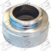 GUARDIAN EQUIPMENT Hose Adapter: For Use With 34A811, Black, 3/4 in Female, Nylon/Polypropylene (MPN AP400-015). Key specifications — Material: Nylon; Brand: GUARDIAN EQUIPMENT; For Use With: 34A811; Includes: O-Rings; Accessory Type: Hose Adapter with O-Ring.