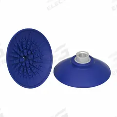 SCHMALZ Vacuum Pad Assembly: Flat, G3/8 in, 110 mm Pad Dia, NBR, Blue, 60 A, 36 mm Pad Ht, SAF (MPN 10.01.01.10516). Key specifications — attr1019101: 10.01.01.10516; attr1019103: SCHMALZ; attr1019107: 60 A.