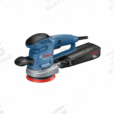 BOSCH Corded Sander: 5 in Dia, Random Orbital, Hook and Loop, 3/16 in Orbit, Variable Speed - Corded Disc Sanders