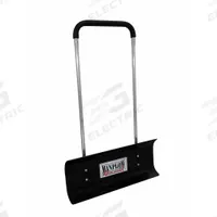 MANPLOW Snow Pusher: Plastic, 15 1/2 in Blade Lg, 32 in Blade Wd, 0.19 in Gauge, 50 in Handle Lg (MPN RevX32). Key specifications — Brand: MANPLOW; Handle Grip: U Handle.