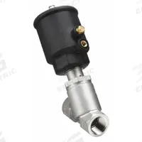 ASCO Angle Body Piston Valve: 2-Way, Normally Closed, 1/2 in Pipe Size, Stainless Steel Body (MPN 8290B045). Key specifications — Brand: ASCO; Nominal Pipe Size: 1/2 in; Operating Environment: Indoor.