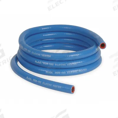APPROVED VENDOR Heater Hose: 1 in Hose Inside Dia., 25 ft Hose Lg, Blue, Silicone - Silicone SAE J20R3 Heater Hoses