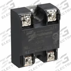 CRYDOM Solid State Relay: Surface Mounted, 75 A Max Output Current, SCR, AC Output (MPN A2475). Key specifications — Brand: CRYDOM; Current Type: AC; Electrical Connection: Screw Clamp; Finger Safe: No; Input Current: 10 mA; Maximum Output Current without Heat Sink: Not Recommended; Mounting Style: Panel; Output Voltage: 24 to 280V AC.