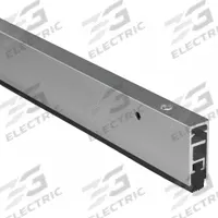 NATIONAL GUARD Door Weatherstripping: Flat Insert, 6 ft Lg, 1 1/4 in Wd, 1 1/2 in Ht (MPN 107NA-72). Key specifications — Insert Material: Neoprene; Flange Material: Aluminum; Brand: NATIONAL GUARD.