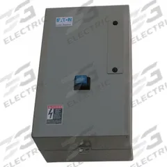 EATON Definite Purpose Magnetic Motor Starter: Non-Reversing, 3 Poles, 40 A, 120V AC Coil, Thermal (MPN A25CGE40A). Key specifications — Brand: EATON; Thermal Units Required: 3 Thermal Units Required (Not Included).