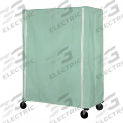 EAGLE GROUP Utility Cart Cover: Green, Nylon, Zipper, 24 in Wd, 54 in Ht, 24 in Dp (MPN CZC-54-2424-LG). Key specifications — For Use With: Any Standard Eagle Cart; Brand: EAGLE GROUP.