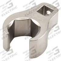 TEKTON Crowfoot Wrench: Steel, Satin Nickel, 3/8 in Drive Size, 21 mm Head Size, 6 Points (MPN WCF16221). Key specifications — attr309661: Steel; attr309662: Satin Nickel; attr324934: TEKTON.