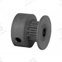 DAYTON Timing Pulley: Modified Curvilinear, Fixed, For GT Timing Belt Section, For 3 mm Belt Wd (MPN 13-2P03-6CA1). Key specifications — Brand: DAYTON; Finish: Clear Anodized; For Belt Series: Powerhouse®.