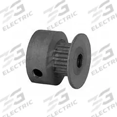 DAYTON Timing Pulley: Modified Curvilinear, Fixed, For GT Timing Belt Section, For 3 mm Belt Wd (MPN 13-2P03-6CA1). Key specifications — Brand: DAYTON; Finish: Clear Anodized; For Belt Series: Powerhouse®.